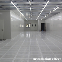 Plancher surélevé en alliage d'aluminium antistatique, ignifuge, léger et à haute capacité de charge pour hôpital, atelier, salle blanche, laboratoire