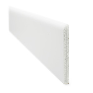 Battiscopa in Porcellana Bianca Opaca 8x60 Cm Spessore 9 Mm Bordi Irregolari - Product Image 3