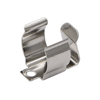 Supports de connecteurs d'ions noirs ronds cylindriques secs de haute qualité Clip de batterie en argent avec accessoires d'alimentations à fusible