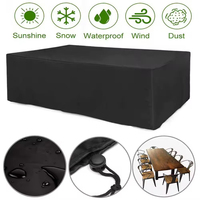 Housse de protection robuste et imperméable pour mobilier de jardin – Housse de chaise de patio durable et de haute qualité, résistante au vent et aux UV – Housse de table de patio