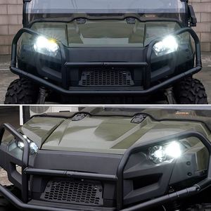 Yongjin tự động hệ thống chiếu sáng Xe LED tự động xe đèn pha Halo Vòng đèn pha cho Polaris Ranger 570 kích thước đầy đủ - Product Image 6