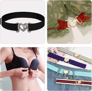 Pcs Heart Shaped <b>Metal</b> <b>Roller</b> Buckles Colors Alloy Clasps Shinning Decorative Waist Belt Connectors For Dress Coat Clothing Acce - Product Image 5