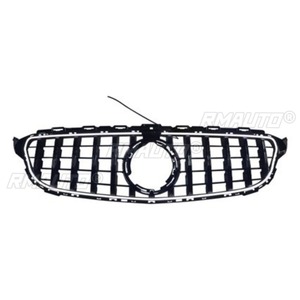 ชุดแต่งสำหรับรถยนต์เมอร์เซเดส-เบนซ์ ซี-คลาส W205 ปี 2015-2018 ชุดแต่งกันชนหน้าแบบ LED พร้อมกระจังหน้าตกแต่งสำหรับรถแข่ง ชิ้นส่วนภายนอก - Product Image 4