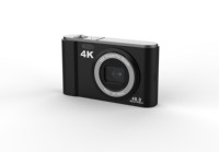 Appareil photo numérique compact OEM 4K 12MP avec écran IPS de 2,8 pouces, zoom 16x, capteur CMOS, stabilisation d'image électronique