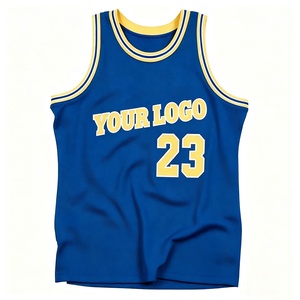Maglia da Basket Retrò Personalizzata per Uomo, Uniforme da Basket con Colletto a Righe, Numero Cucito, Jersey Sportiva Traspirante - Product Image 1