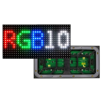 P10 Affichage LED polychrome extérieur Panneau LED intérieur Module d'écran LED Panneau d'affichage LED HD