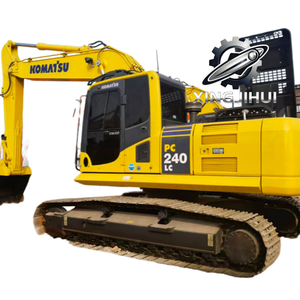 Excavatrice d'occasion Komatsu 240-8, marque japonaise d'origine, 24 tonnes, sur chenilles en caoutchouc, grande taille, modèle 2023, godet de 1,2 m - Product Image 1