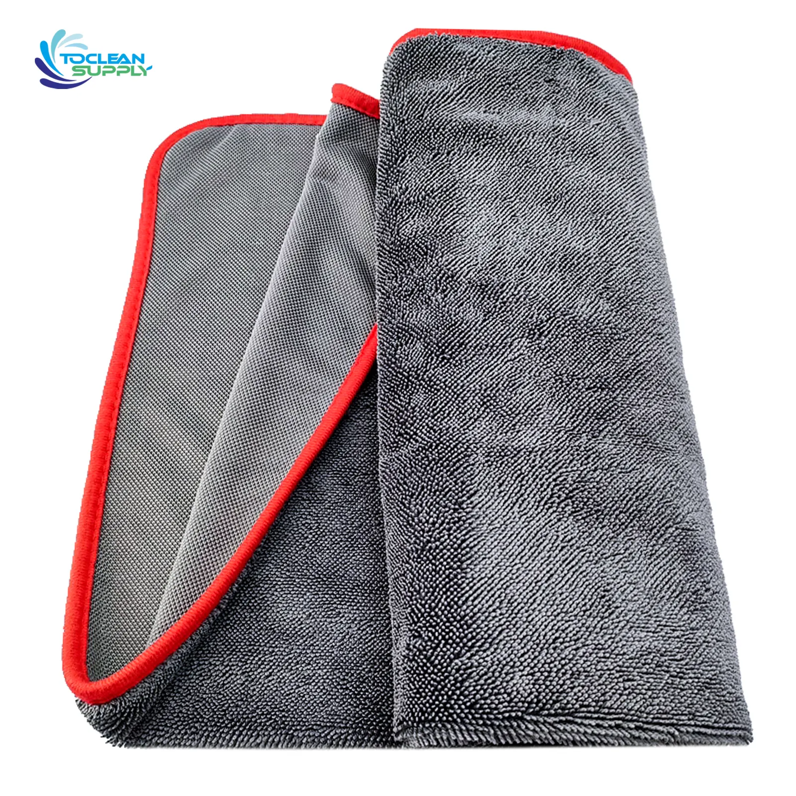 wholesale 6 peaces 40*80 50 60cm custom dish cloth towel car microfiber 600gsm edge less car towel to clean the house cars