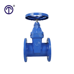 Kim loại-ngồi Van cổng gang không-tăng STEM mặt bích mềm seal Van cổng - Product Image 4