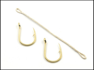 M&W Professional 5 pièces/paquet Ligne d'assistance au jigging en <span class=keywords><strong>Kevlar</strong></span> 300/400LB 16/20/24cm Flottante pour Lac, Rivière et Ruisseau - Product Image 3