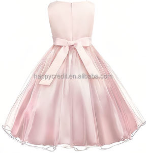 فستان زفاف من التل للفتيات من عمر 2-14 سنة - Product Image 3