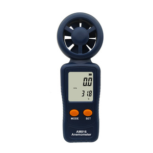 Tốc độ gió chức năng nhiệt độ không khí am816 gió lạnh dấu hiệu cho thấy tối đa/giá trị trung bình tinh thể lỏng hiển thị - Product Image 2