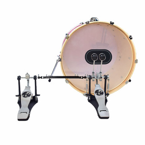 Logo personnalisé Double Pédale Basse Tambour Carnet Autocollant Tambour Peau Renforcement Polyester <span class=keywords><strong>Film</strong></span> Instrument de Musique Accessoire - Product Image 4