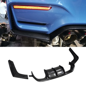 กันชนหลังรถคาร์บอนแบบ V ครีบฉลามกันชนคาร์บอนสำหรับ BMW F80 M3 F82ชุดตัว M4 F83 - Product Image 1