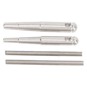 2 Pezzi Chiave per Tromba con Manico in Metallo, Kit di Attrezzi per Manutenzione Trombone, Corno Francese e Riparazione <span class=keywords><strong>Strumenti</strong></span> <span class=keywords><strong>a</strong></span> <span class=keywords><strong>Fiato</strong></span> - Product Image 2