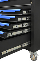 Caja de Herramientas Rodante Modular de Acero Resistente OEM con 12 Cajones, Kit Completo de Reparación para un Almacenamiento Eficiente en Talleres y Garajes
