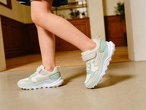 Scarpe Scolastiche per <span class=keywords><strong>Bambini</strong></span> OLICOM con Logo Personalizzato, Chiusura a Strappo, Traspiranti in Rete, Facili da Indossare per Scuola, Sport e Corsa - Product Image 2