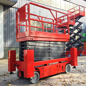 Скидка! Мобильный подъемник (8м, 10м, 12м, 14м, 16м), ножничный подъемник, электрический подъемник, рабочая платформа. - Product Image 2