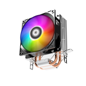 IHTP A200 คอมพิวเตอร์ตั้งโต๊ะ ฮีทซิงค์ซีพียูแบบท่อความร้อน <span class=keywords><strong>2</strong></span> เส้น พร้อมพัดลมเงียบหลากสี ตัวระบายความร้อนโปรเซสเซอร์อะลูมิเนียม - Product Image 3