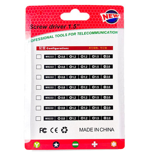 Screwdriver Set 1.5 In M8222 Insulated Magnetic For Mobile Phone Repair Tools - Product Image 2