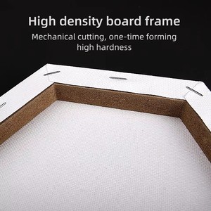 Last Supper Art Décoration DIY Cadre en bois pour peinture sur toile Design élégant - Product Image 5