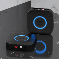 Receptor de Música Bluetooth 1Mii Más Vendido con Sonido Envolvente 3D AptX LL/HD Bluetooth 5.1 Receptor Estéreo RCA para Audio en Casa