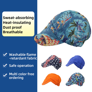Gorro de Soldadura Ignífugo/Algodón Antipolvo Transpirable, Resistente a Salpicaduras, Ultrafino y Moderno - Product Image 2