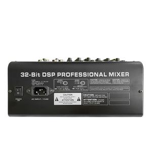 Mixer Professionnel Green Audio GAX-MC6 6 Canaux Console de Mixage Numérique Bluetooth avec Effet Réverbération Karaoké Maison USB - Product Image 3