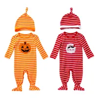 Festival Kleding Voor Baby 'S 2 Maand Oude Jongens Halloween Kostuum Kerst Xmas Peuter Wear Custom Katoen Romper Betaalde Sleeper