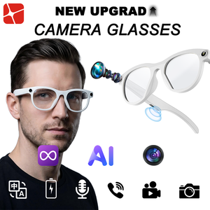 Gafas Inteligentes con Visión Artificial 2026, Grabación de Video HD de 8MP, Wifi6, Ble4.2, Reconocimiento de Objetos para Estados Unidos, Francia e <span class=keywords><strong>Italia</strong></span> - Product Image 1