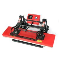 Nova Máquina de Prensa Térmica Multifuncional Semiautomática Hidráulica 25x100cm para Sublimação com Aquecimento Duplo Rotativo para Cordões de Cetim