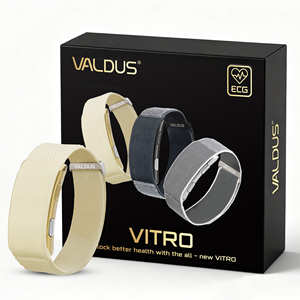 Smart <span class=keywords><strong>Band</strong></span> di Alta Gamma con 30 Giorni di Autonomia, Monitoraggio Frequenza Cardiaca, SpO2, Pressione Sanguigna, Temperatura Corporea, HRV, Senza Schermo, 23g, Braccialetto Fitness - Product Image 4