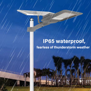 Commercio all'ingrosso lampari Solared Led 300W luce solare via IP65 ABS corpo umano sensore corpo 6000K resistente alle intemperie all'aperto - Product Image 4