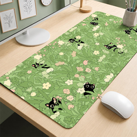 Tapis de souris personnalisé imperméable avec logo imprimé, écologique, grand format, coloré, en stock
