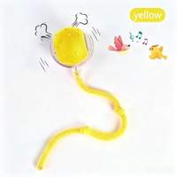 2025 nouveauté écologique chat chien jouet interactif balle queue tendance fournitures pour animaux de compagnie en Silicone Durable