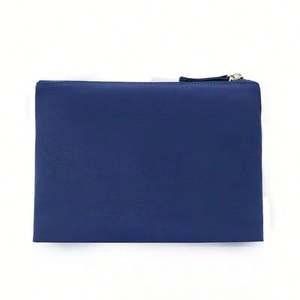 Cheap Recycled Material Cosmetic Bag <b>Purse</b> Kit Lady Style Lady Makeup Pouch With Zipper Closure Promotional Gift Blank Bag - Product Image 3