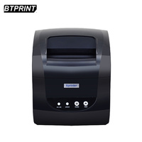 Impresora de Etiquetas Térmicas Xprinter 365B, Impresora de Recibos y Códigos de Barras, Compatible con 20-80mm, Impresión 2 en 1, Android, iOS, Windows, en Stock