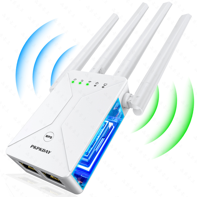 Manufactory Hot Selling Wifi Booster 1200Mbps Wifi Range Extender 5GHz Dual Band Wifi Repeater Pro