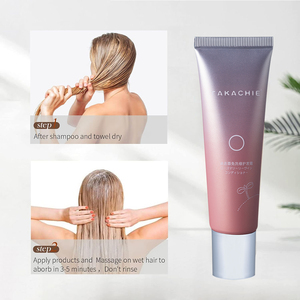 Après-shampoing sans rinçage à la kératine pour cheveux secs et abîmés, crème hydratante protectrice contre la chaleur, après-shampoing réparateur en profondeur compatible avec la coloration - Product Image 2