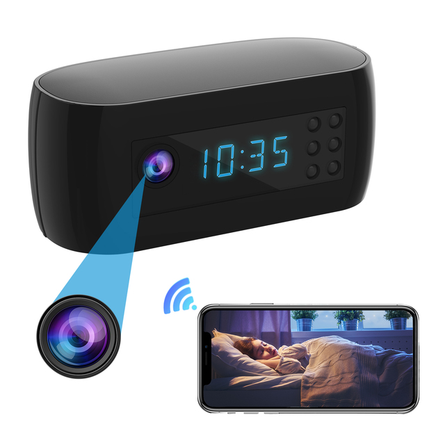 Factory Wholesale 1080P CMOS Sensor Home Baby Monitor Camera with Infrared Night Vision up 10M Mini Design Memory Card Support