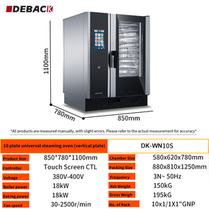 <span class=keywords><strong>Four</strong></span> à convection à vapeur à haute efficacité <span class=keywords><strong>four</strong></span> à vapeur <span class=keywords><strong>et</strong></span> cuisson tout en un <span class=keywords><strong>four</strong></span> <span class=keywords><strong>combiné</strong></span> à nettoyage automatique utilisation commerciale électrique - Product Image 2
