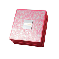 Boîtes cadeaux rigides en carton avec logo gaufré or, impression personnalisée, pour cosmétiques, bijoux, soins de la peau, emballage en 2 parties, couvercle et base