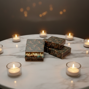 Petites boîtes en papier personnalisées pour <span class=keywords><strong>allumettes</strong></span>, idéales pour les mariages et les cadeaux de fête - Product Image 2