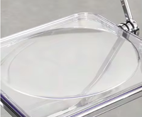 Chaise de salle à manger pliante en acrylique transparent, chaise d'appoint en plastique, siège moderne et portable pour la maison, la cuisine et la photographie