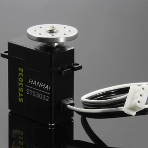 Moteur à double arbre avec encodeur magnétique HANHAI STS3032 6V 4.5kg.cm pour robot médical, chien robot, voiture RC à 360 degrés pour garçons - Product Image 4