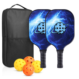 Ensemble de raquettes de pickleball avec sac de transport et balles, poignée antidérapante pour adultes, équipement de sport en plein air - Product Image 4
