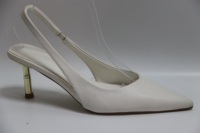 Chaussures de mariée élégantes de style féerique, talons aiguilles violets de 8 cm, fines, avec effet lumineux, couleur unie, sandales à talons hauts, bout pointu
