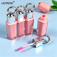 Gloss à lèvres nude transparent végétalien, gloss à lèvres scintillant, huile à lèvres hydratante, vente en gros, marque privée