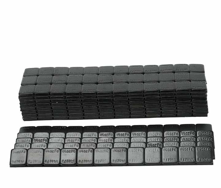 Big Box 720 Ct – 1/4 Oz Stick-On Adhesive Wheel Weights For Tire Balancing