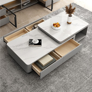 Ensemble de tables basses pour salon, <span class=keywords><strong>table</strong></span> basse de salon, <span class=keywords><strong>table</strong></span> basse en marbre - Product Image 5